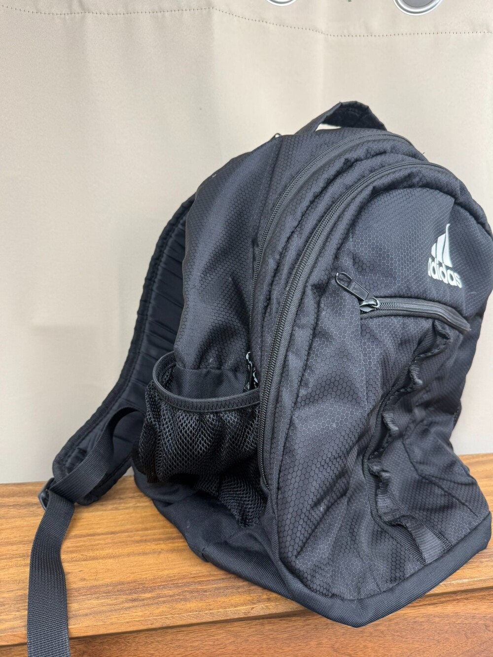 Adidas Black Backpack 17 Inch 100% Recycled Polyester